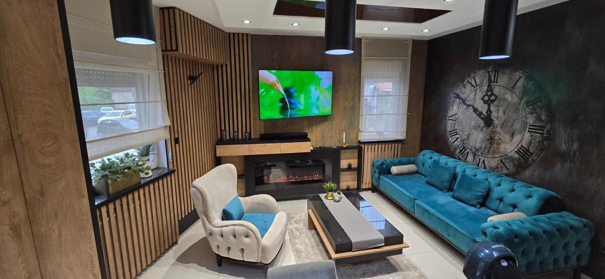 Design Apartment Platinium Spa Lux 5 Star "Havana" Completely Private Wellness & Spa Free Included Sauna & Jacuzzi & Salt Wall & Fire Place & 3D Ceilings & Business Wifi & Netflix & Keyless Code Entry & Full Smart App & Secure 2 Parking Place Ćuprija المظهر الخارجي الصورة