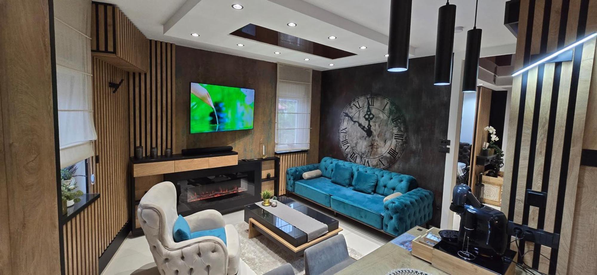 Design Apartment Platinium Spa Lux 5 Star "Havana" Completely Private Wellness & Spa Free Included Sauna & Jacuzzi & Salt Wall & Fire Place & 3D Ceilings & Business Wifi & Netflix & Keyless Code Entry & Full Smart App & Secure 2 Parking Place Ćuprija المظهر الخارجي الصورة